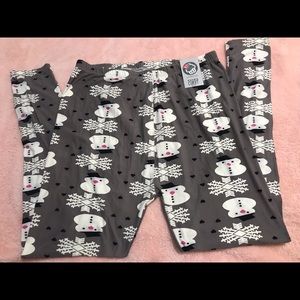 Legalicious snowman leggings